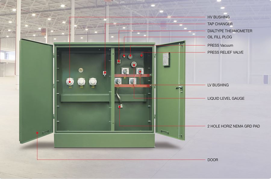 Cooper Oil Filled Pad Mounted Distribution Transformers (1)