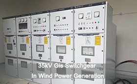 35kV Gis Switchgear في توليد طاقة الرياح