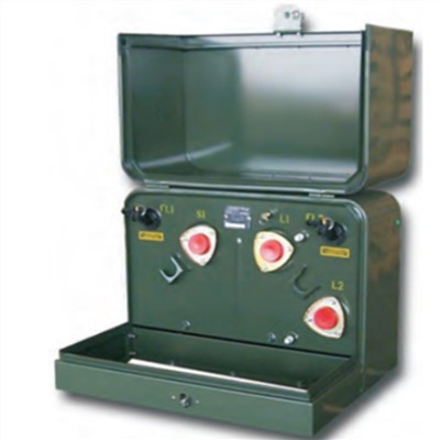 محول مثبت على وسادة أحادية الطور بقدرة 100 كيلو فولت أمبير