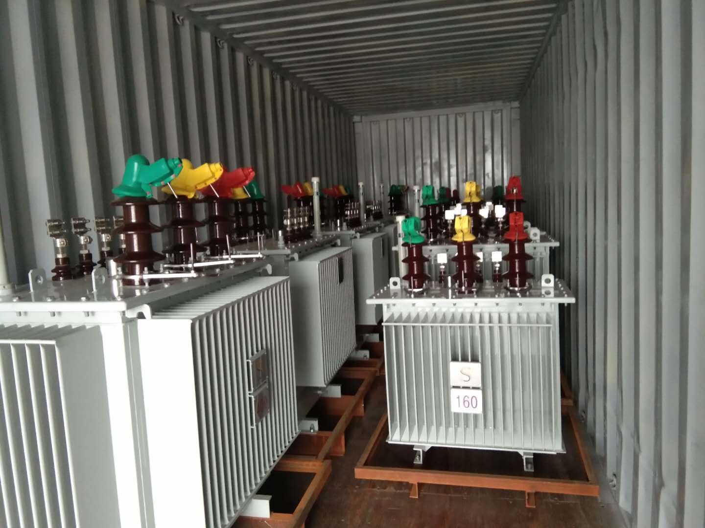 8 Sets 160 KVA Transformer shipped to Laos