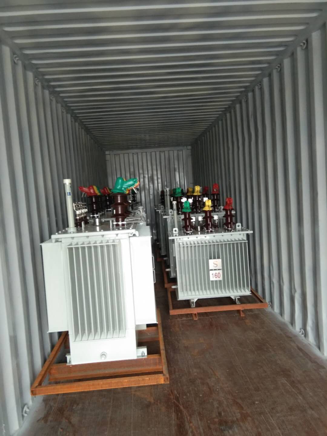 8 Sets 160 KVA Transformer shipped to Laos